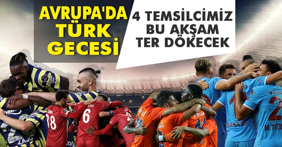 4 Temsilcimiz Avrupa