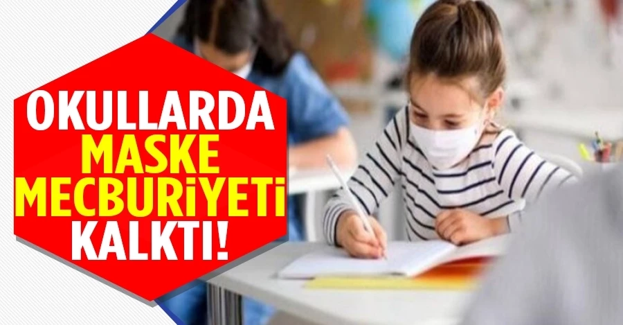 Fahrettin Koca: Okullarda maske mecburiyeti kalktı