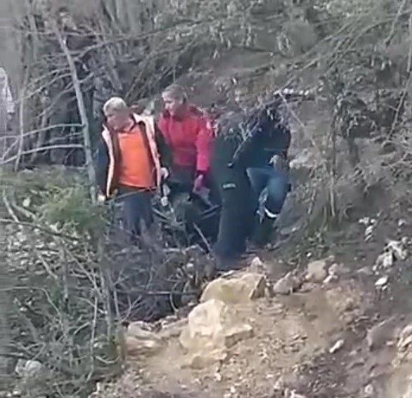Kaleden düşen şahıs hayatını kaybetti