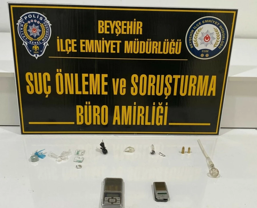  Konya’da uyuşturucu operasyonu: 2 tutuklama 