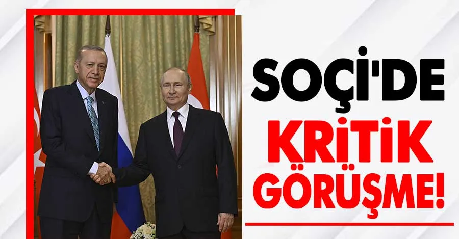 Cumhurbaşkanı Erdoğan Soçi