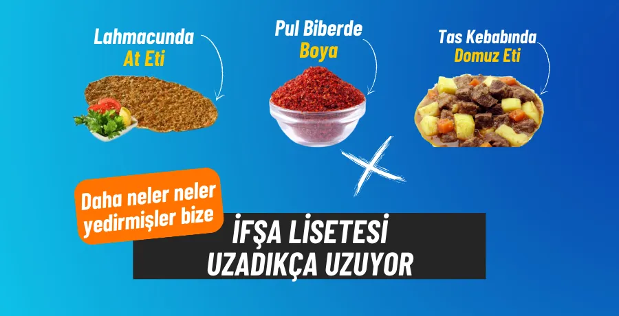 Sağlığı tehlikeye atan gıdalar listesine yenileri eklendi