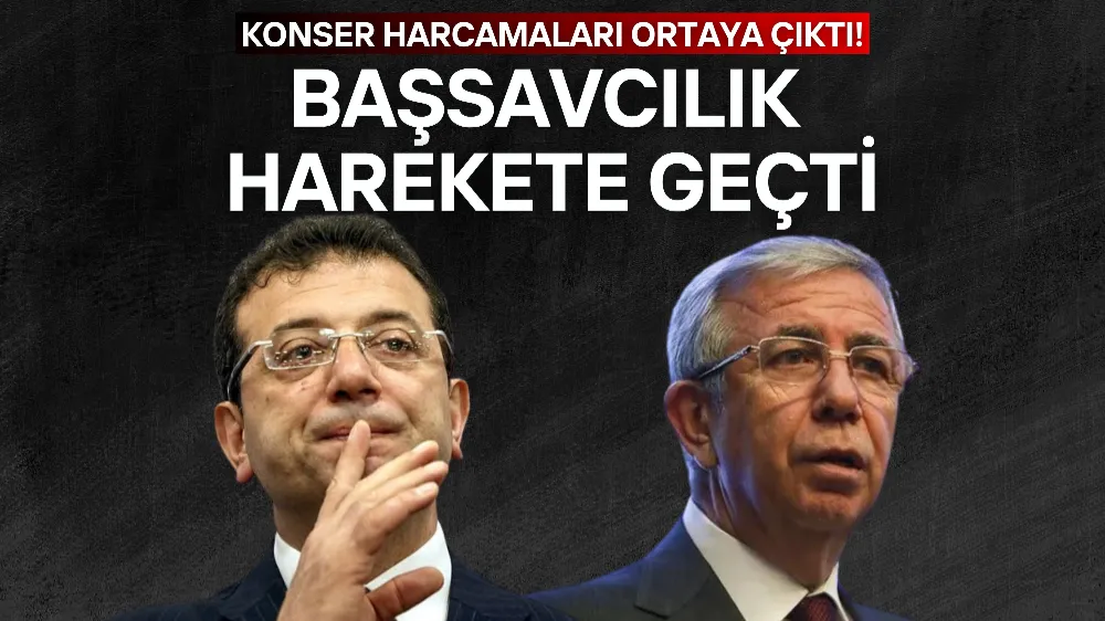 Konser harcamaları ortaya çıktı: Başsavcılık harekete geçti