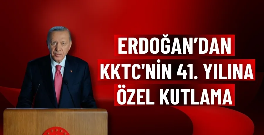 Erdoğan’dan KKTC