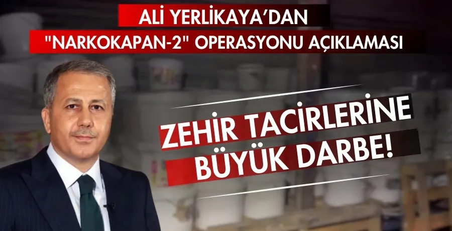 Zehir tacirlerine büyük darbe!