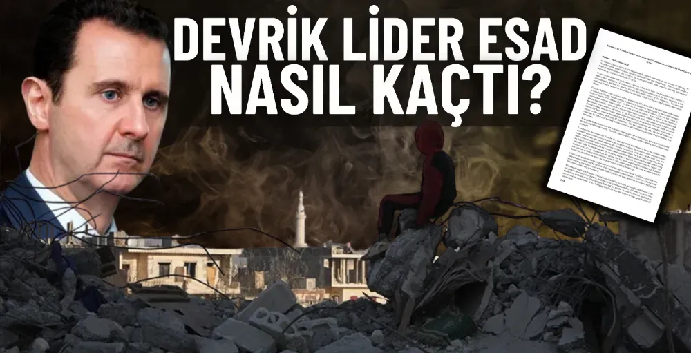 Devrik lider Esad nasıl kaçtı?