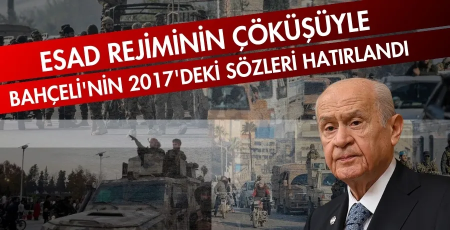 Esad Rejiminin Çöküşüyle Bahçeli