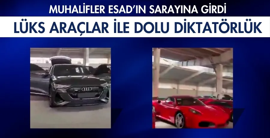 Lüks araçlar ile dolu diktatörlük