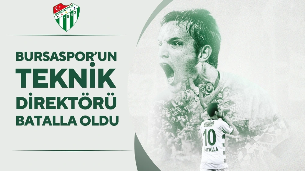 Bursaspor, teknik direktörlük görevine eski futbolcusu Batalla’yı getirdi