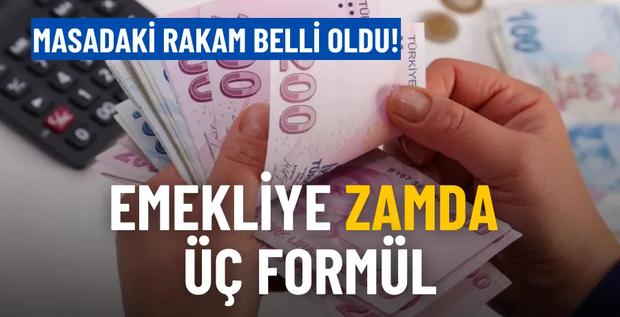 Emekliye zamda masadaki rakam belli oldu!