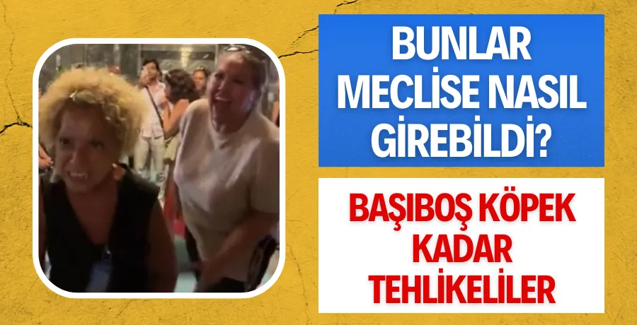 Meclisin koridorlarında protestocular taşkınlık çıkardı!