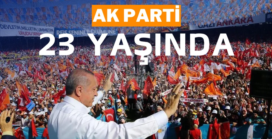 AK Parti 23 yaşında