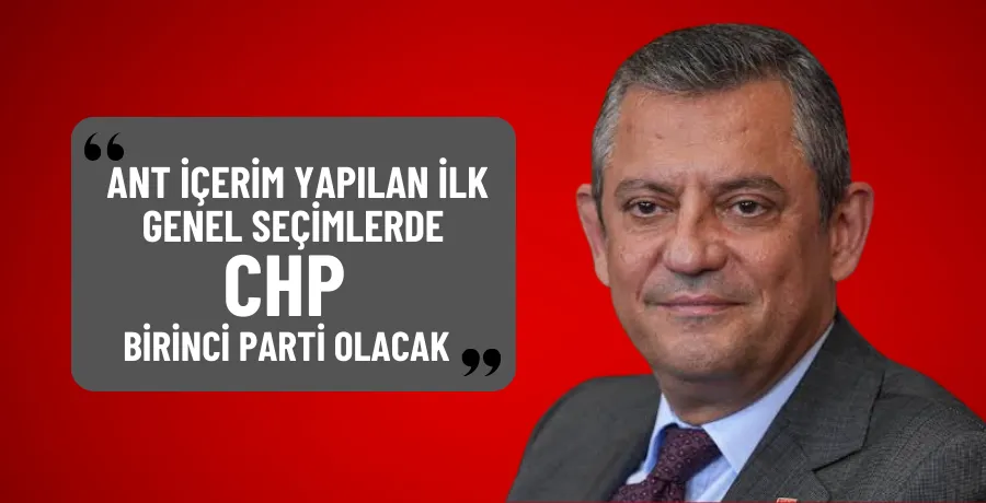 Özgür Özel: CHP ilk genel seçimde birinci parti olacak