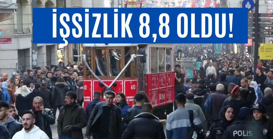 SON DAKİKA! TÜİK işsizlik rakamlarını açıkladı