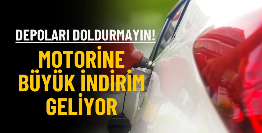 Akaryakıtta tarife değişiyor: Motorine indirim geliyor