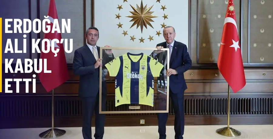 Cumhurbaşkanı Erdoğan Fenerbahçe Kulübü heyetini kabul etti