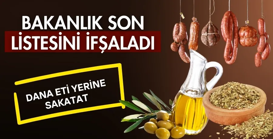 Bakanlık son listesini ifşaladı