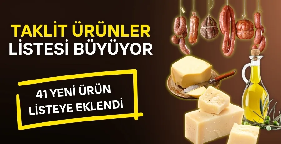 Taklit ürünler listesi büyüyor