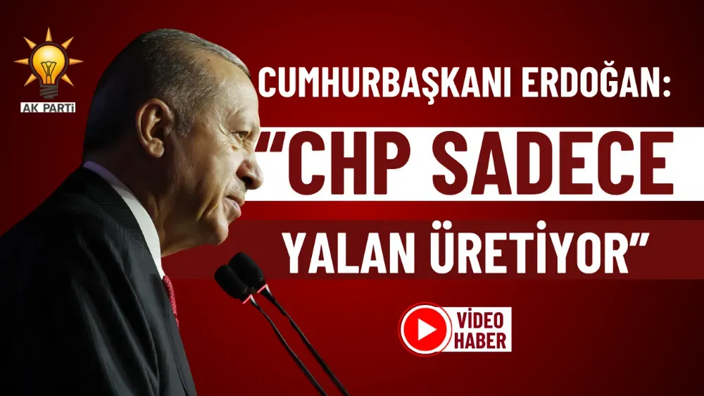 Cumhurbaşkanı Erdoğan: