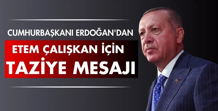 Cumhurbaşkanı Erdoğan