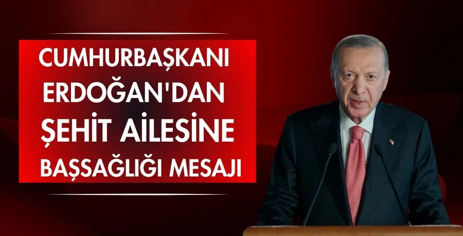 Cumhurbaşkanı Erdoğan