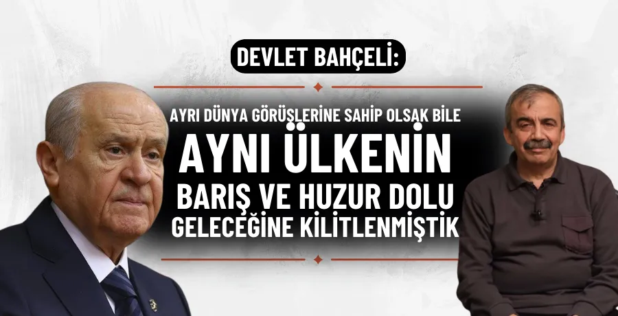 Devlet Bahçeli: 