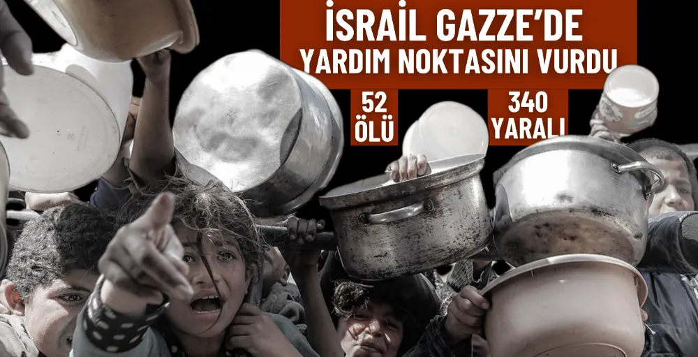 İsrail yardım noktasını vurdu