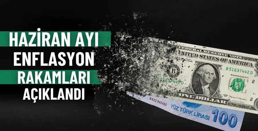 Haziran ayı enflasyon verileri açıklandı: Yıllık %35,05!